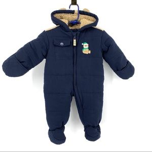 London Fog baby bunting jumpsuit winter snow suit